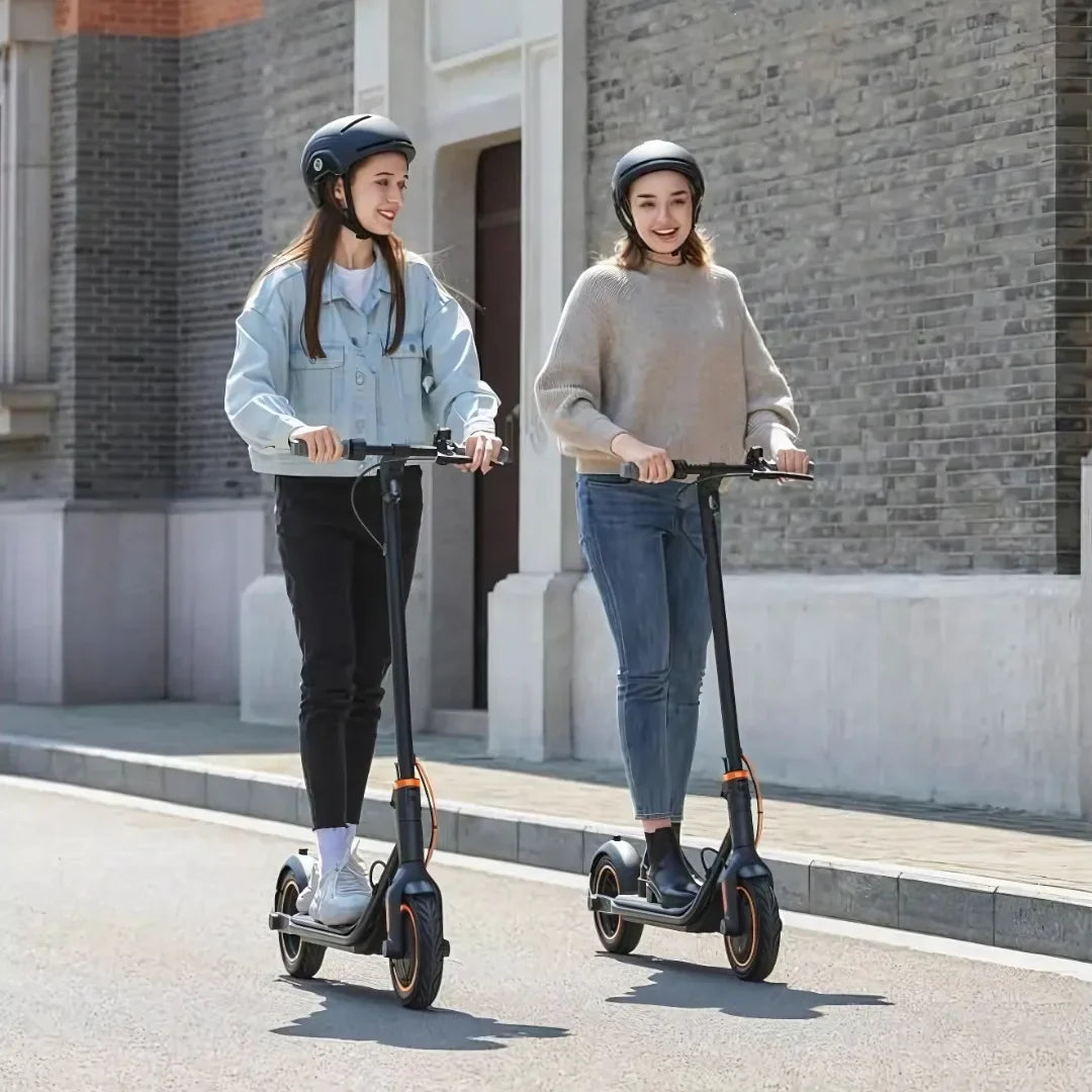 Segway - G30Max Electric Kick Scooter Foldable Electric Scooter w/40.4 Max Operating Range & 18.6 mph Max Speed - Black - MAX-G30P 9