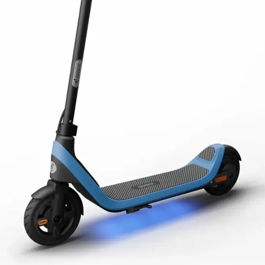 Segway - C2 Lite Kids Kick Scooter w/ up to 5.6mi Range & 9.9 mph Max Speed - Blue - 100501U