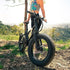 Swagtron - EB-6 20 eBike w/ 20-mile Max Operating Range & 18.6 mph Max Speed - Black - 26060-2 EB-6