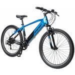Hyper - 26" Mountain Electric Bike eBike w/ 20mph Max Speed & 20 Mile Operating Range - Universal Size - UL Approved & Certified - Blue - BBY-E26-3600