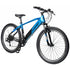 Hyper - 26" Mountain Electric Bike eBike w/ 20mph Max Speed & 20 Mile Operating Range - Universal Size - UL Approved & Certified - Blue - BBY-E26-3600