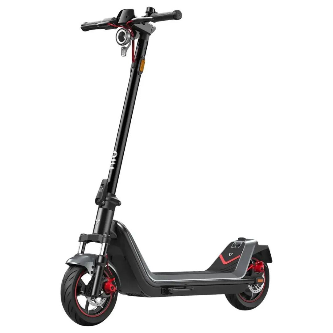 NIU - KQi 300X Foldable Electric Kick Scooter W/ 37 mi Max Range & 23.7 mph Max Speed - Space Grey - KST33FG1A11
