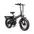 Heybike - Mars 2.0 Foldable eBike w/ 45mi Max Operating Range & 28 mph Max Speed - Black - HBK-Mars-2.2-B