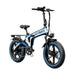 Heybike - Tyson Foldable eBike w/ 55mi Max Operating Range & 28 mph Max Speed - Blue - HBK-TYSON-U