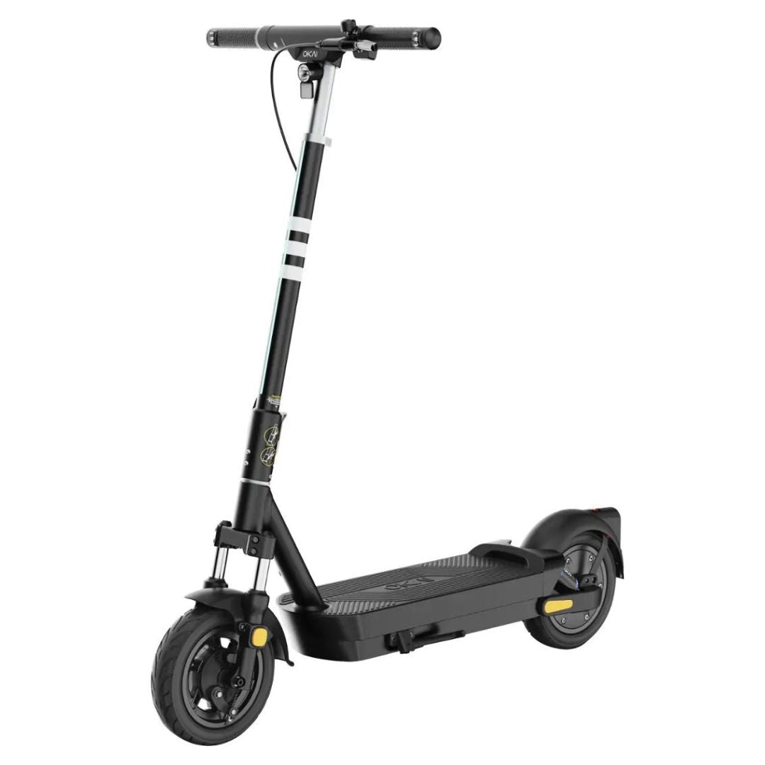 OKAI - Neon Ultra ES40 Dual-Suspension Electric Scooter w/ 43.5 Miles Max Operating Range & 24 mph Max Speed - Excellent Condition
