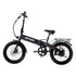 GoTrax - Z4 LITE Folding eBike w/ 25 mile Max Operating Range and 20 MPH Max Speed - Black - GT-Z4LITE