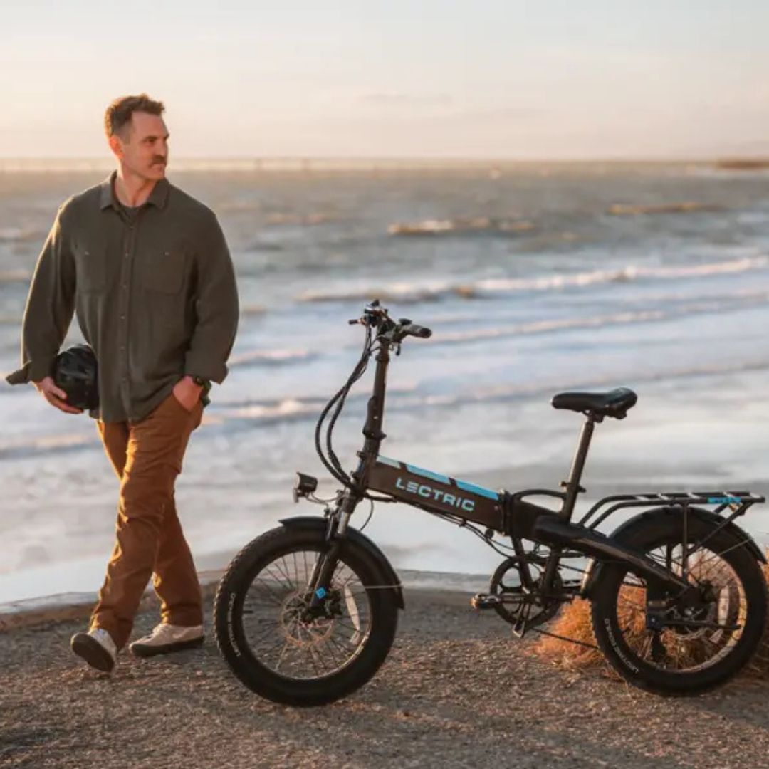 Lectric eBikes - XP 3.0 Foldable eBike: 45 miles Max Operating Range & 28 mph Max Speed - Unisize - Black - 401-00877-B101