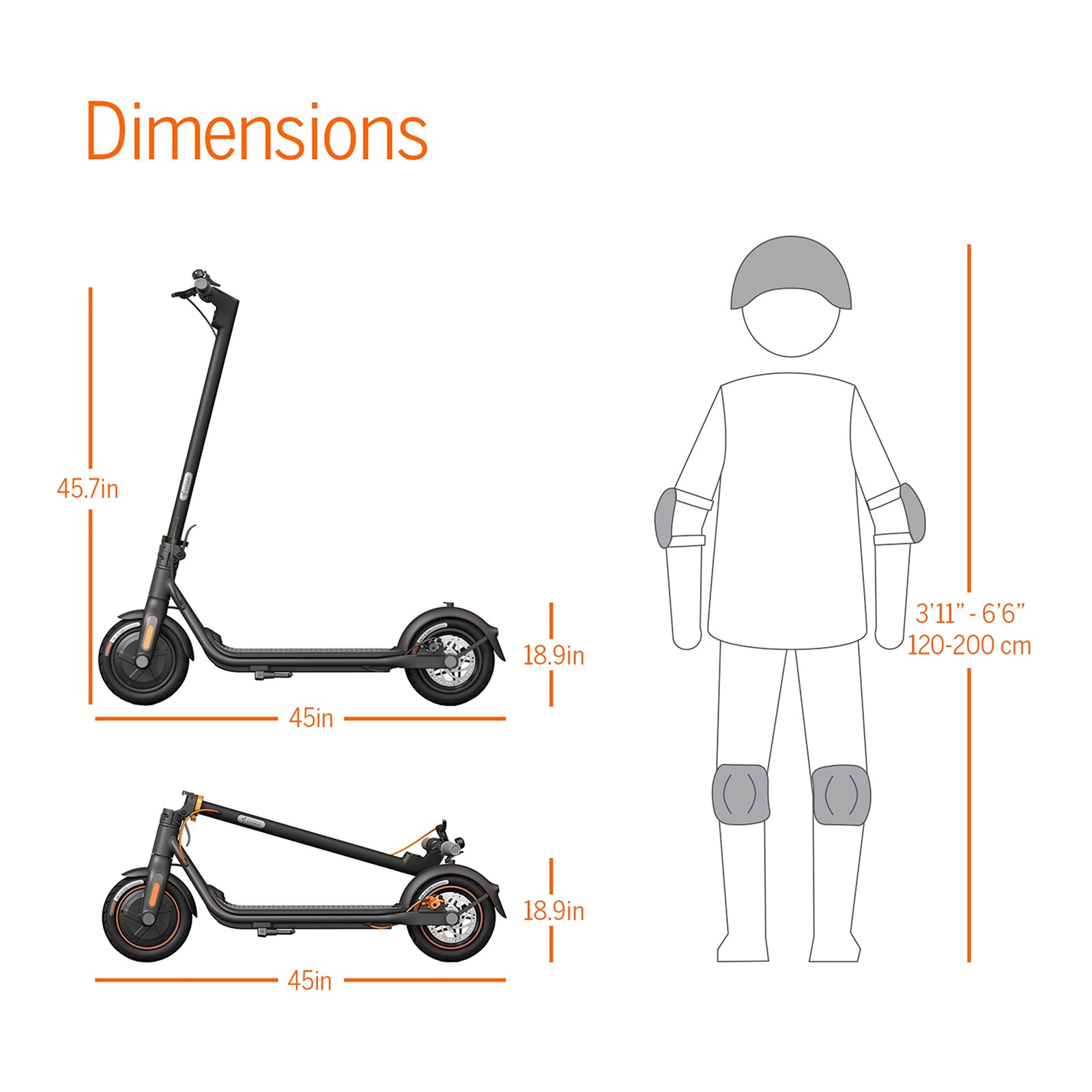 Segway - F30 Scooter w/ 18.6 Max Operating Range & 15.5mph Max Speed - Gray - AA.00.0010.84 - Good Condition