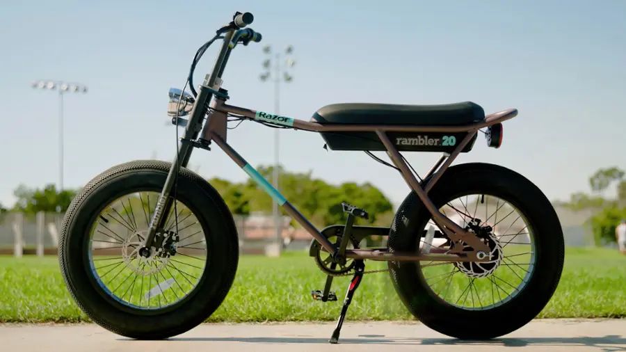 Razor - Rambler 20 eBike w/16.5 Max Operating Range & 19.9 mph Max Speed - Brown - 15128778