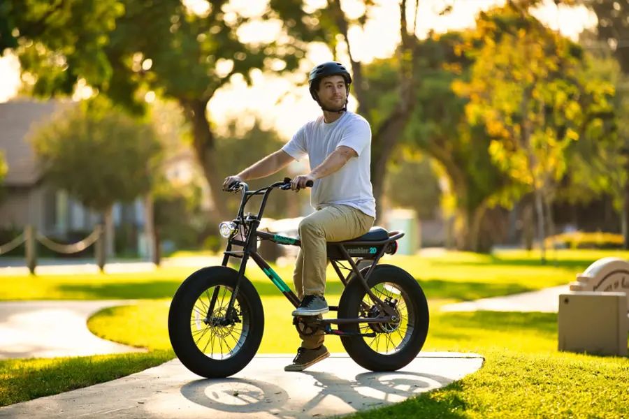 Razor - Rambler 20 eBike w/16.5 Max Operating Range & 19.9 mph Max Speed - Brown - 15128778