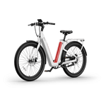 NIU - BQi-C3 Pro eBike w/ up to 90 miles Max Operating Range and 28 MPH Max Speed - White - EBSL37W119