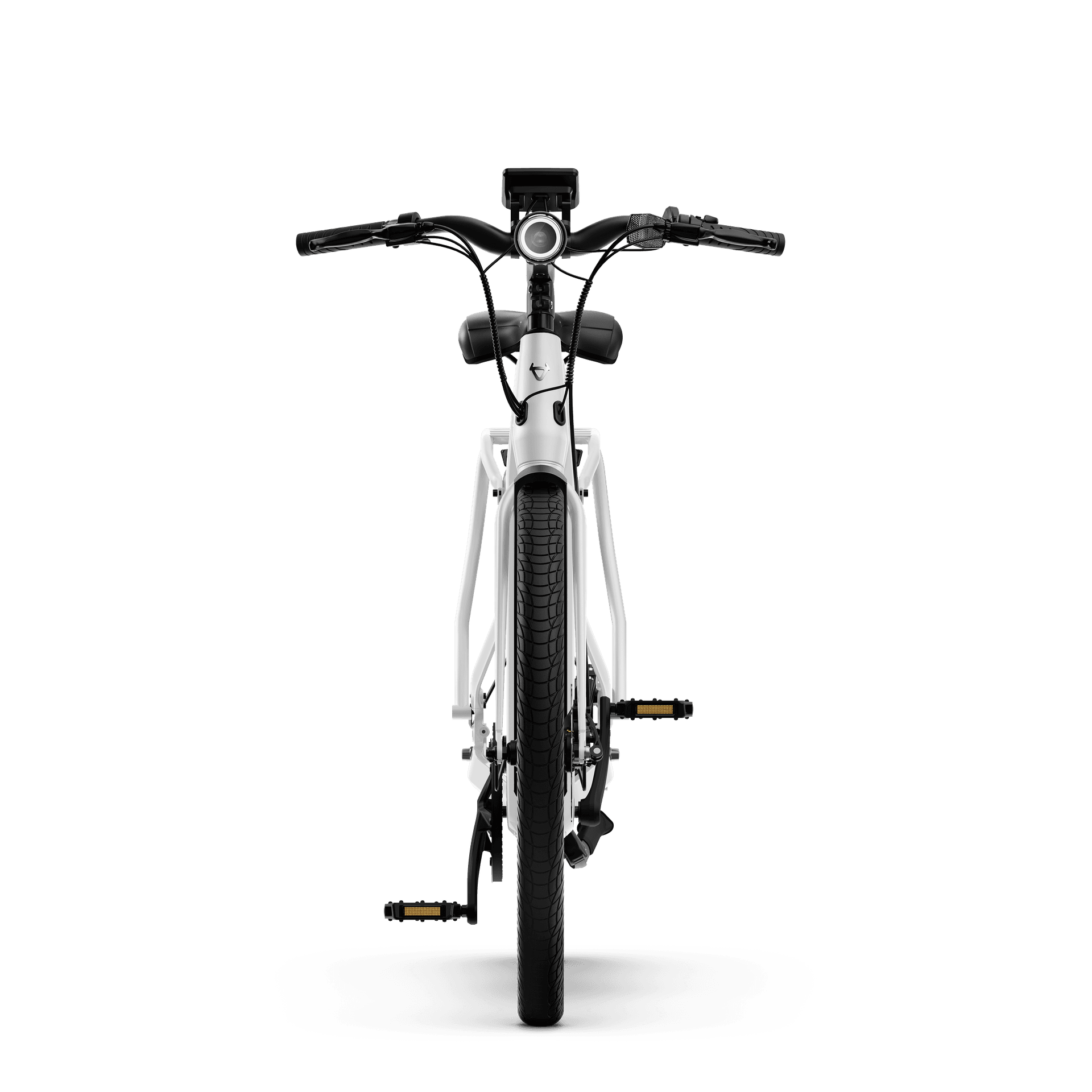 NIU - BQi-C3 Pro eBike w/ up to 90 miles Max Operating Range and 28 MPH Max Speed - White - EBSL37W119