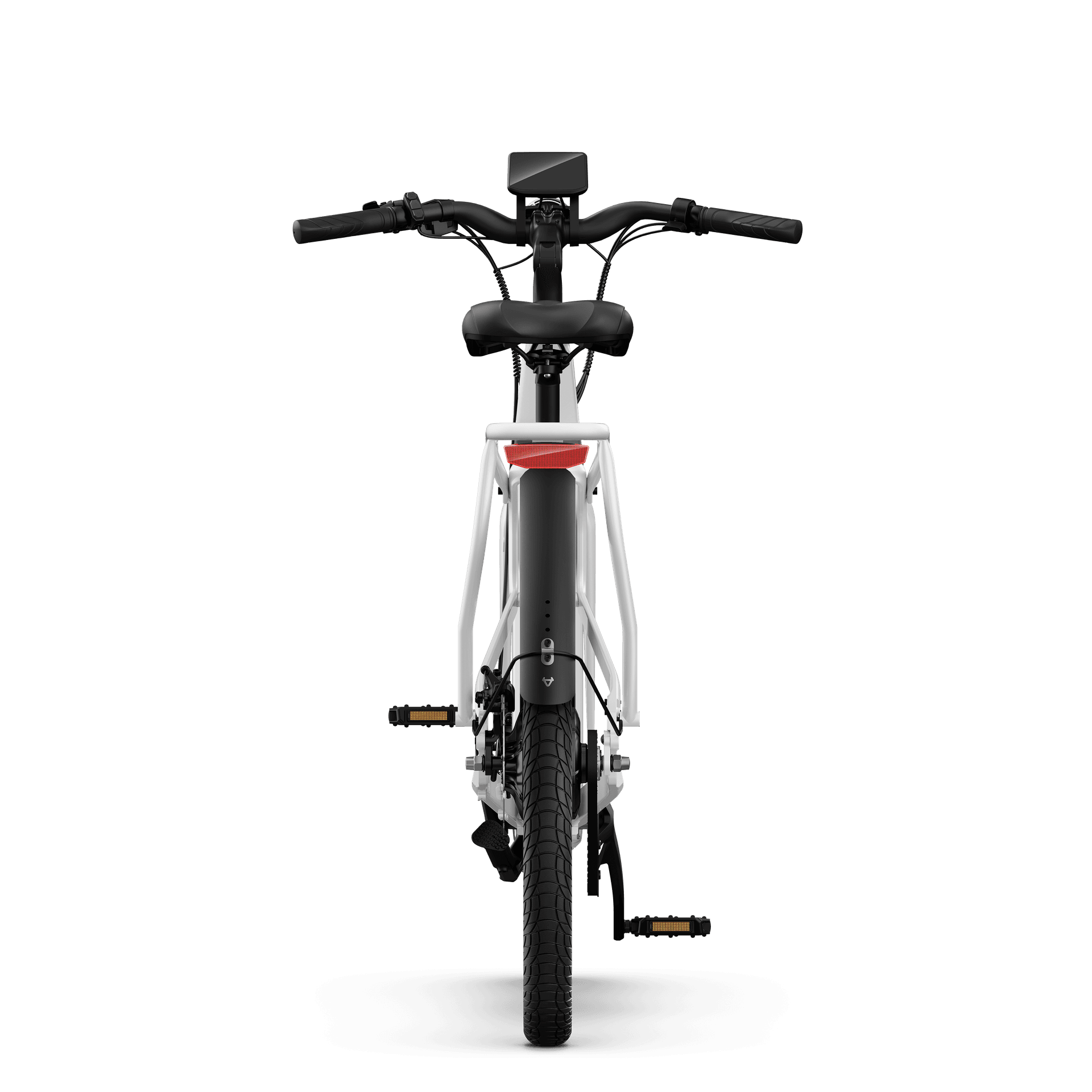NIU - BQi-C3 Pro eBike w/ up to 90 miles Max Operating Range and 28 MPH Max Speed - White - EBSL37W119