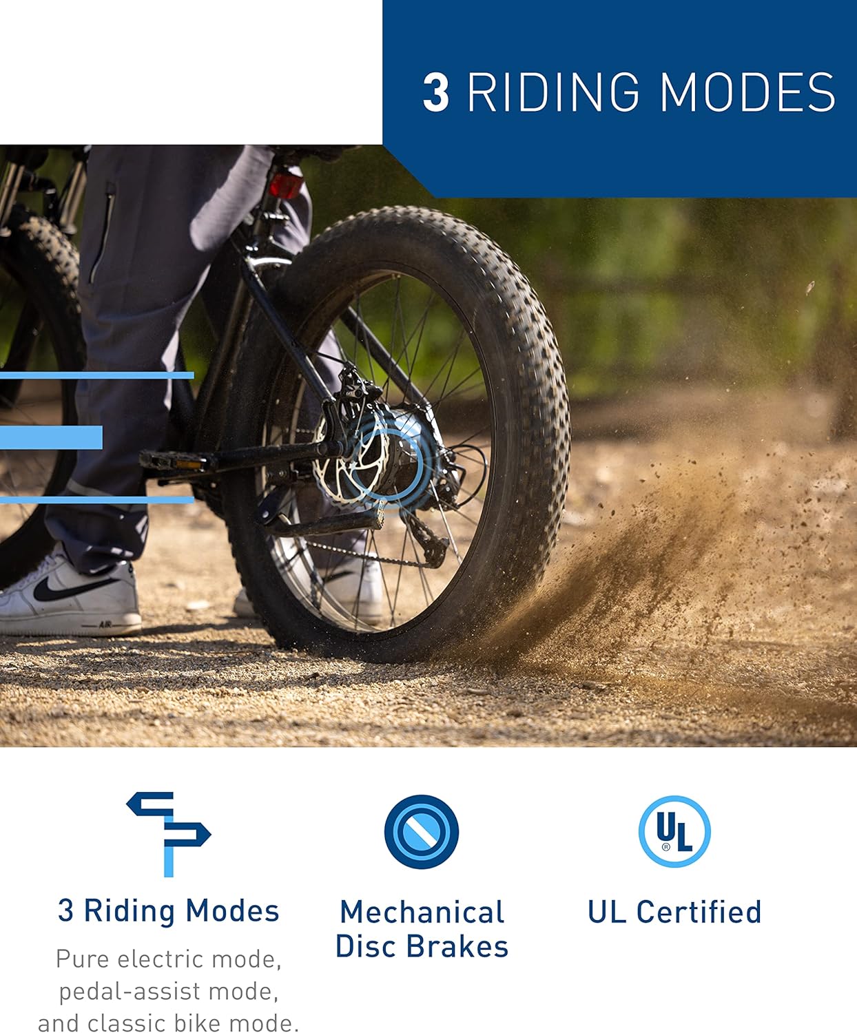 HiBoy - P6 eBike w/ 62.1 mi Max Operating Range & 28 mph Max Speed - Black - P6