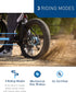 HiBoy - P6 eBike w/ 62.1 mi Max Operating Range & 28 mph Max Speed - Black - P6