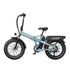 Heybike - Mars 2.0 Foldable E-bike w/ 45mi Max Operating Range & 28 mph Max Speed - Blue - HBK-Mars-2.2-U