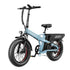 Heybike - Mars 2.0 Foldable E-bike w/ 45mi Max Operating Range & 28 mph Max Speed - Blue - HBK-Mars-2.2-U