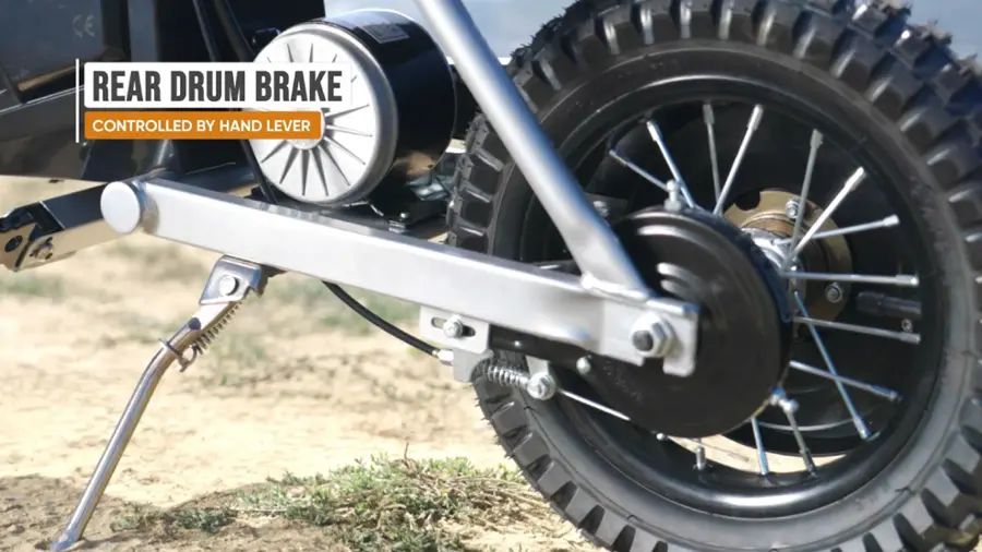 Razor - Dirt Rocket eBike MX350 w/ 7 miles Max Operating Range and 14 mph Max Speed - Teal/Black - 15128045