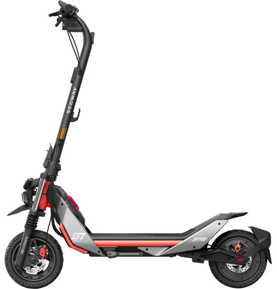 Segway - ZT3 Pro Kick Scooter w/43.5 Max Operating Range & 24.9mph Max Speed - Black - 051801U