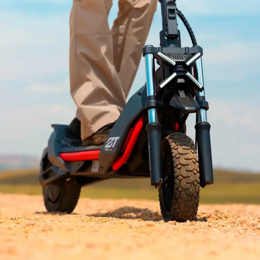 Segway - ZT3 Pro Kick Scooter w/43.5 Max Operating Range & 24.9mph Max Speed - Black - 051801U