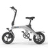 HiBoy - C1 Electric Bike w/ 43.5 mi Max Operating Range & 20 mph Max Speed - White - C1