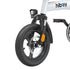 HiBoy - C1 Electric Bike w/ 43.5 mi Max Operating Range & 20 mph Max Speed - White - C1