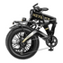 Heybike - Tyson Foldable E-bike w/ 55mi Max Operating Range & 28 mph Max Speed - Black - HBK-Tyson-B
