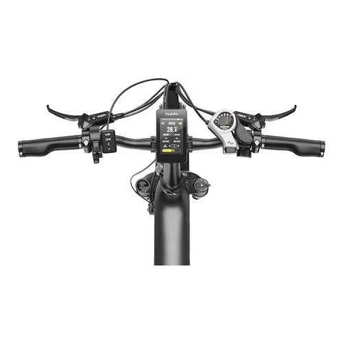 Heybike - Tyson Foldable E-bike w/ 55mi Max Operating Range & 28 mph Max Speed - Black - HBK-Tyson-B