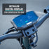 GoTrax - GX3 Electric Scooter w/55 mi Max Operating Range & 40 mph Max Speed - Blue