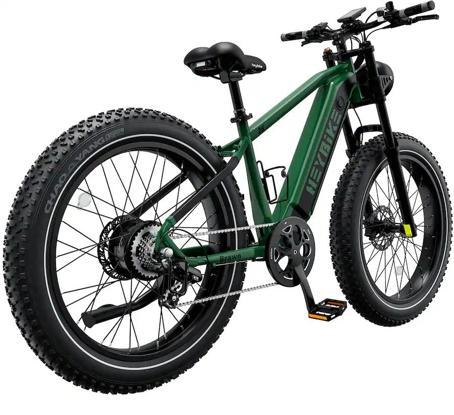 Heybike - Brawn Ebike w/ 65mi Max Operating Range & 28 mph Max Speed-for Any Terrain - Green - HBK-BRAWN-GN