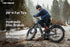 Heybike - ALPHA Mid Drive Fat Tire Commuter Step Over Ebike with 60m Max Range 28mph Max Speed Torque Sensor - HBK-Alpha-Trapez-BK