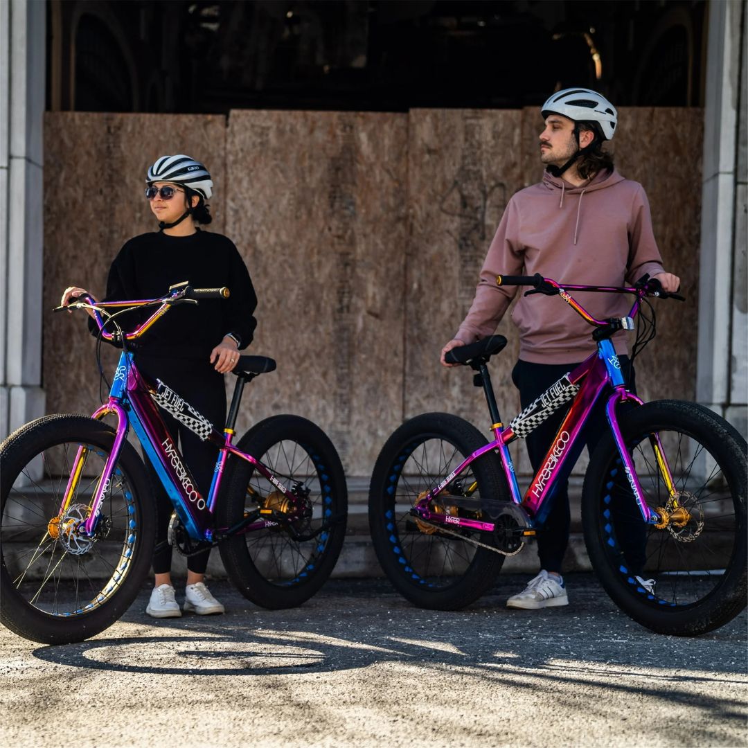 Hyper - Jet Fuel. Step-Over eBike w/ up to 20 mile Max Operating Range and 20 MPH Max Speed - Multi-Color - HYP-E26-1501