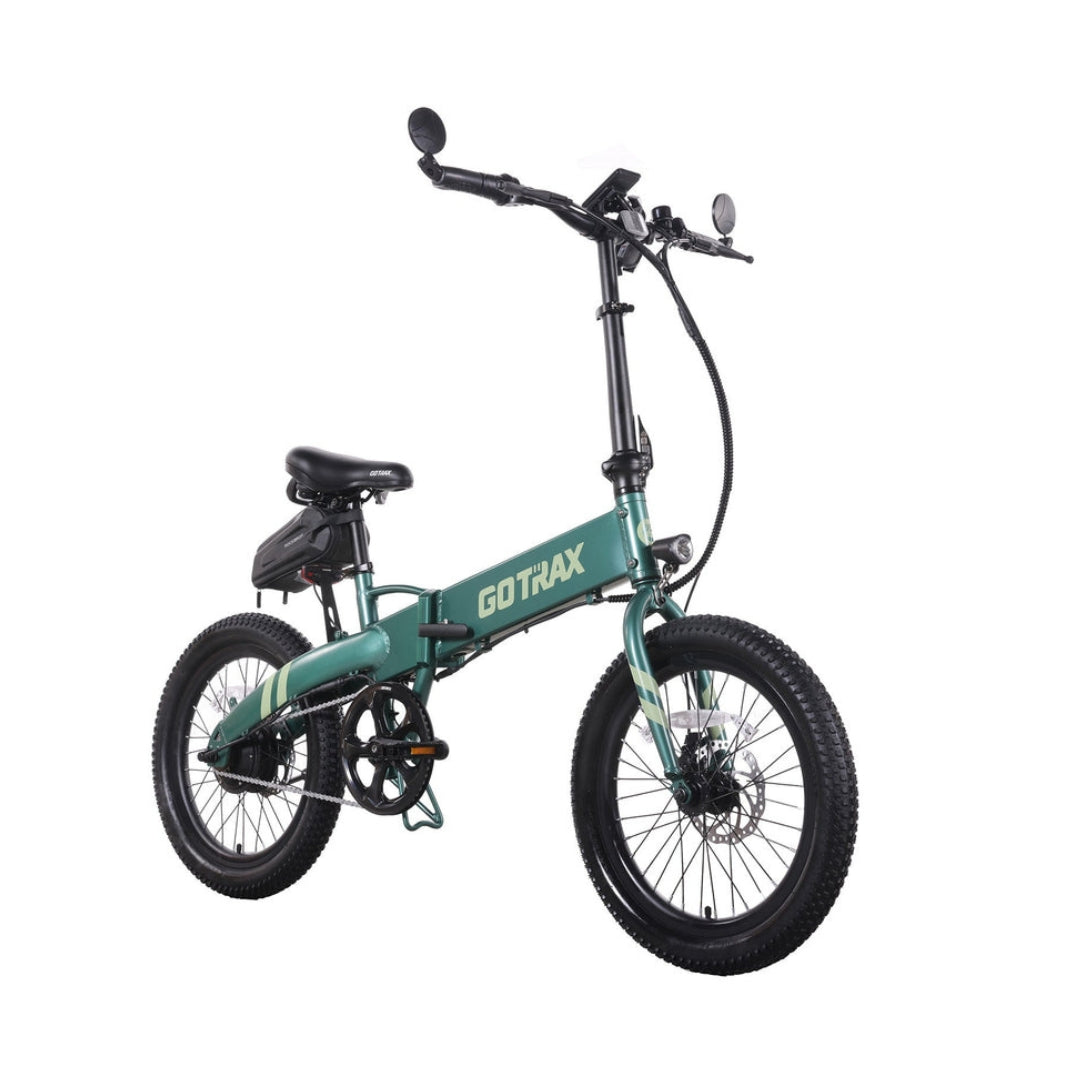 Gotrax F1 20 Folding eBike with 40 Miles, by 48V Battery, 20Mph Power by 350W - GOTRAX-F1