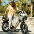Heybike - Ranger S Foldable Fat Tire Step-thru Ebike 55mi Max Range 28mph Max Speed - HBK RANS G