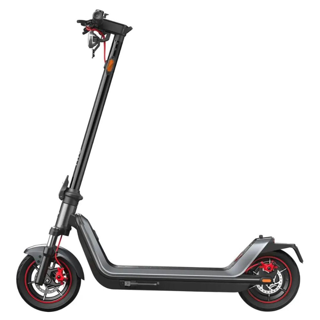 NIU - KQi 300X Foldable Electric Kick Scooter W/ 37 mi Max Range & 23.7 mph Max Speed - Space Grey - KST33FG1A11