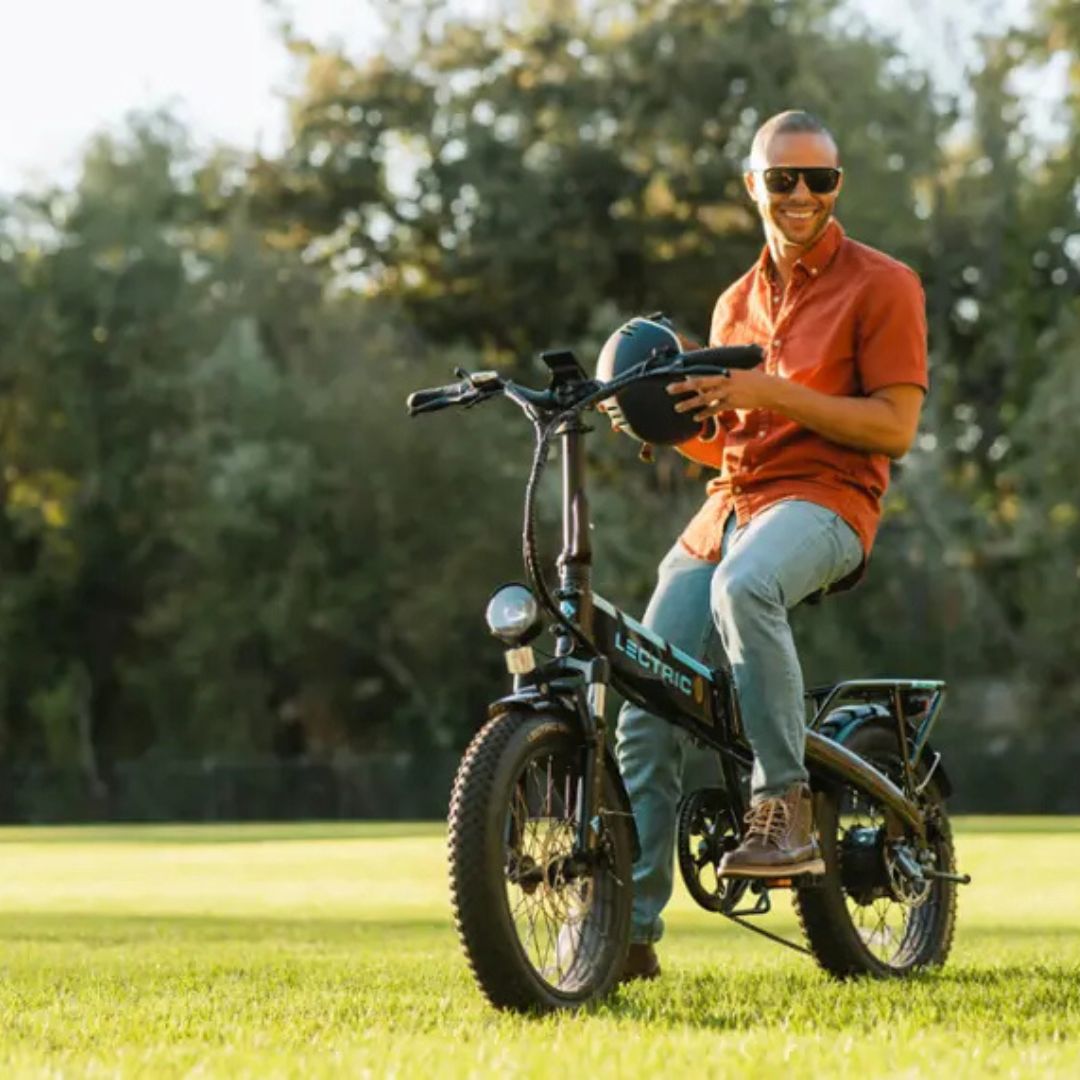 Lectric eBikes - XP 3.0 Foldable eBike: 45 miles Max Operating Range & 28 mph Max Speed - Unisize - Black - 401-00877-B101