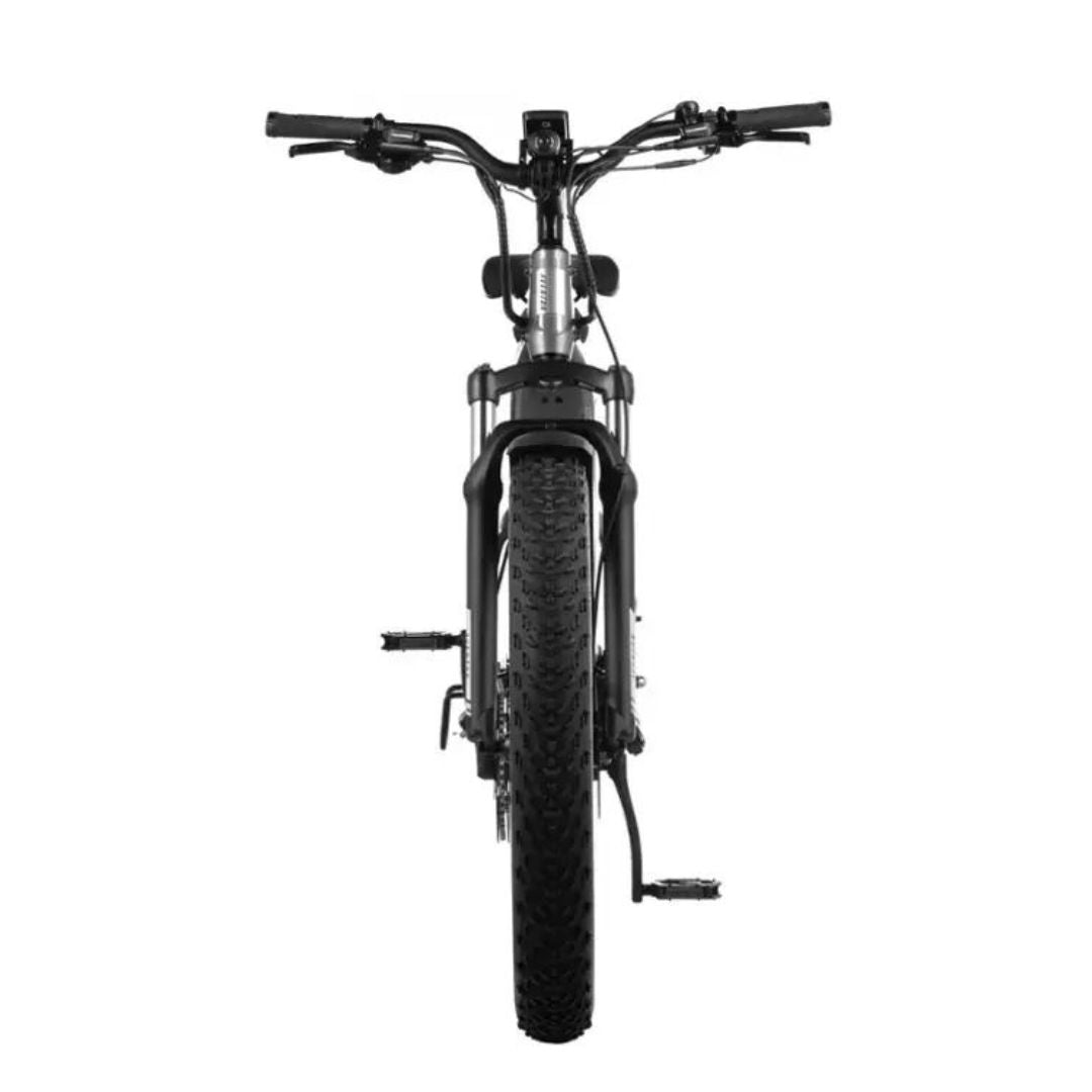 Aventon - Aventure.2 Step-Over eBike w/ up to 60 mile Max Operating Range and 28 MPH Max Speed - Regular - Slate - AVT001