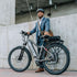 Aventon - Level.2 Commuter Step-Over eBike w/ up to 60 miles Max Operating Range and 28 MPH Max Speed -  Clay Grey - LCT001
