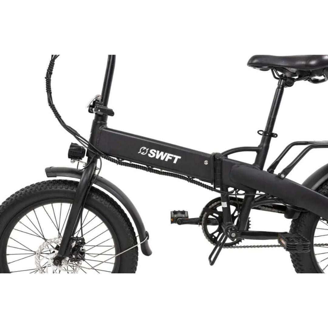 SWFT - F.X eBike w/ 25mi Max Operating Range & 20 mph Max Speed - Black - SWFT-FX-BLK
