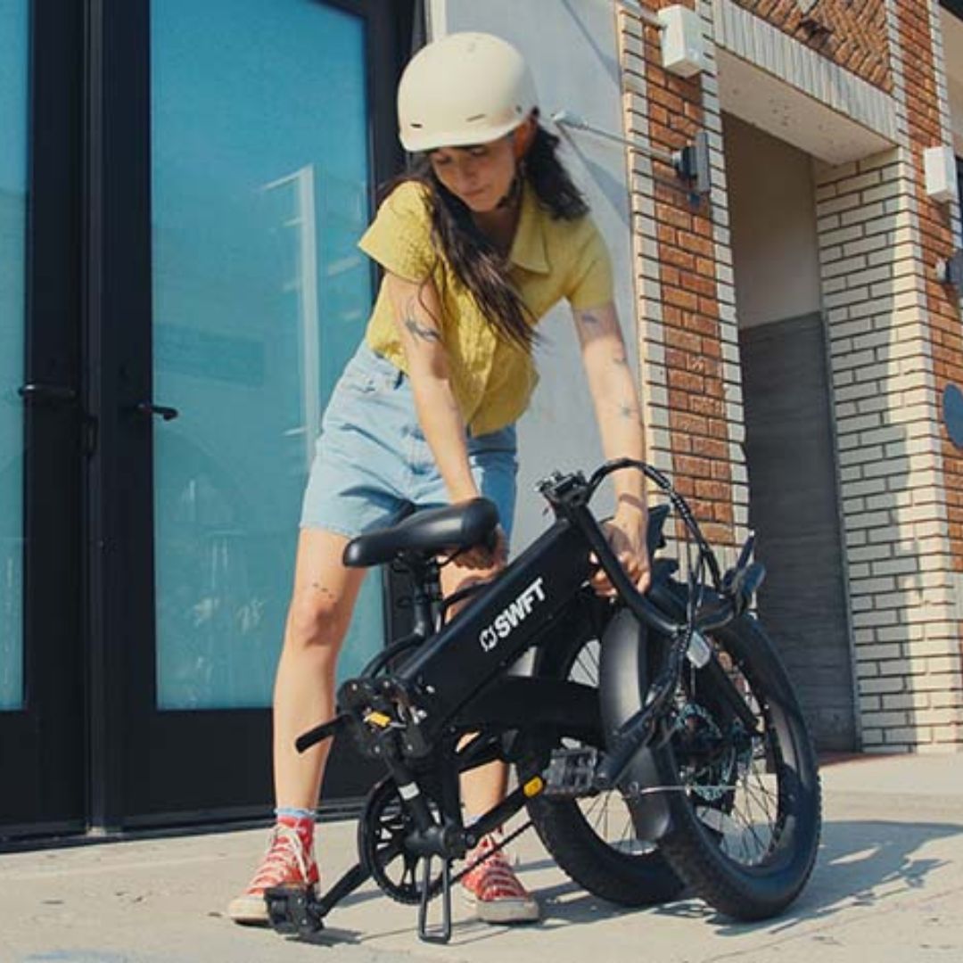 SWFT - F.X eBike w/ 25mi Max Operating Range & 20 mph Max Speed - Black - SWFT-FX-BLK