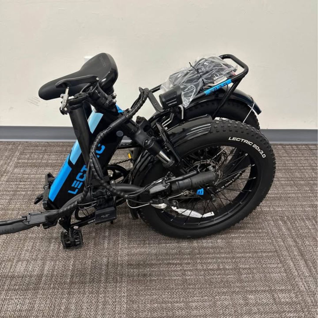 Lectric eBikes - XP 3.0 Foldable eBike: 45 miles Max Operating Range & 28 mph Max Speed - Unisize - Black - 401-00877-B101