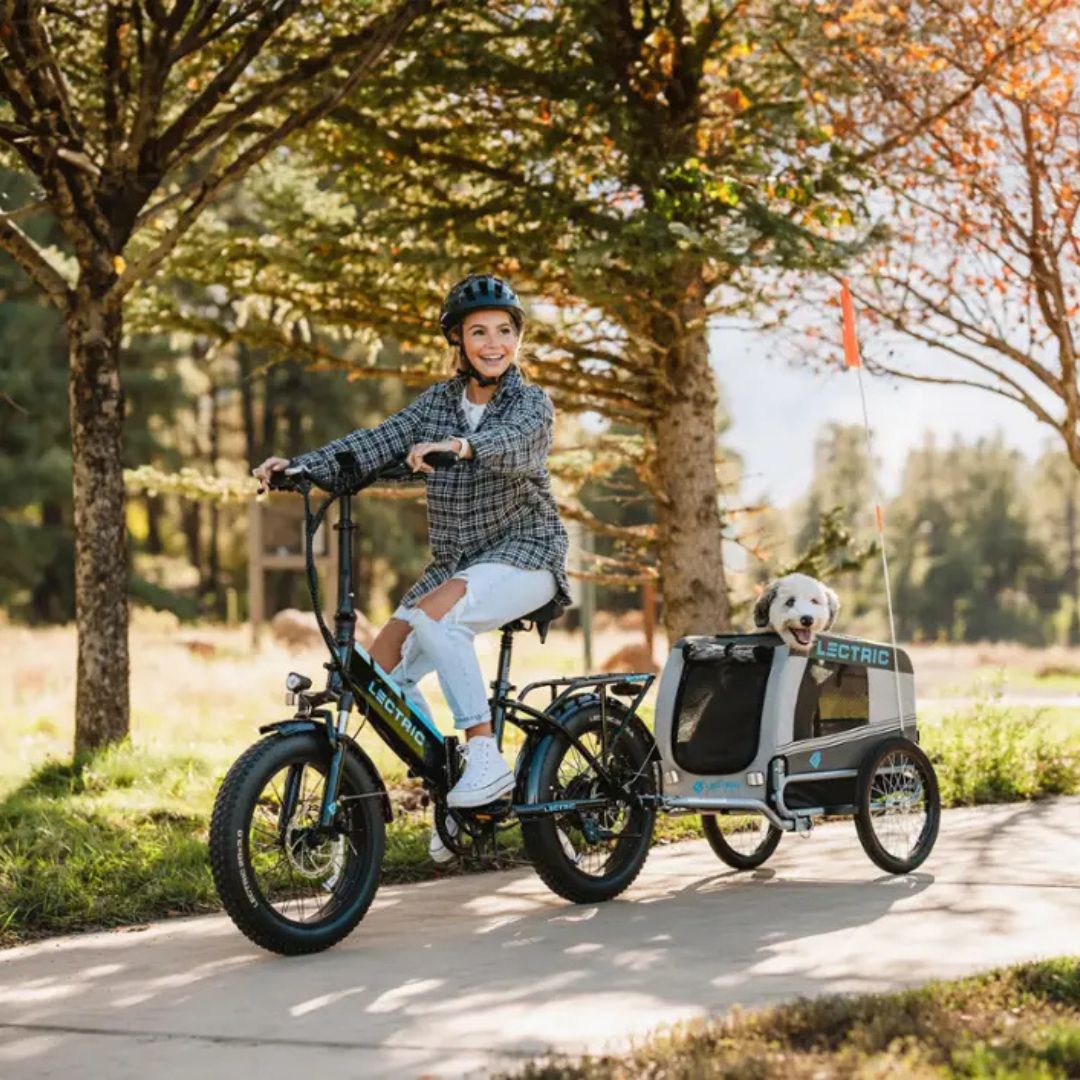 Lectric eBikes - XP Step-Thru 3.0 Foldable Long-Range eBike: 65 miles Max Operating Range & 28 mph Max Speed - Unisize - Black - 401-00878-B201