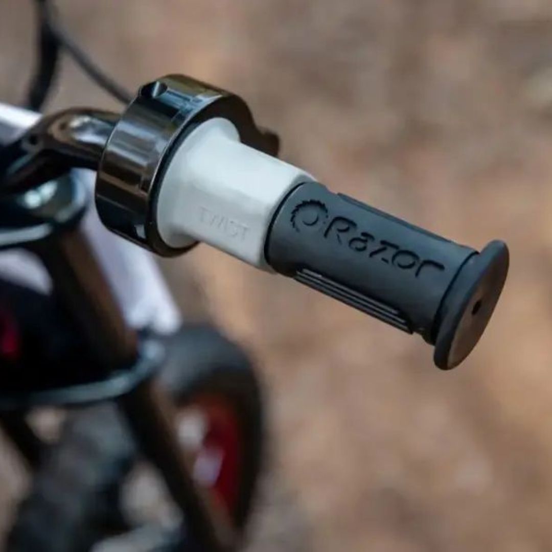 Razor - Indian eFTR Mini w/7 miles Max Operating Range & 14 mph Max Speed eBike - Small - Black - 15128007
