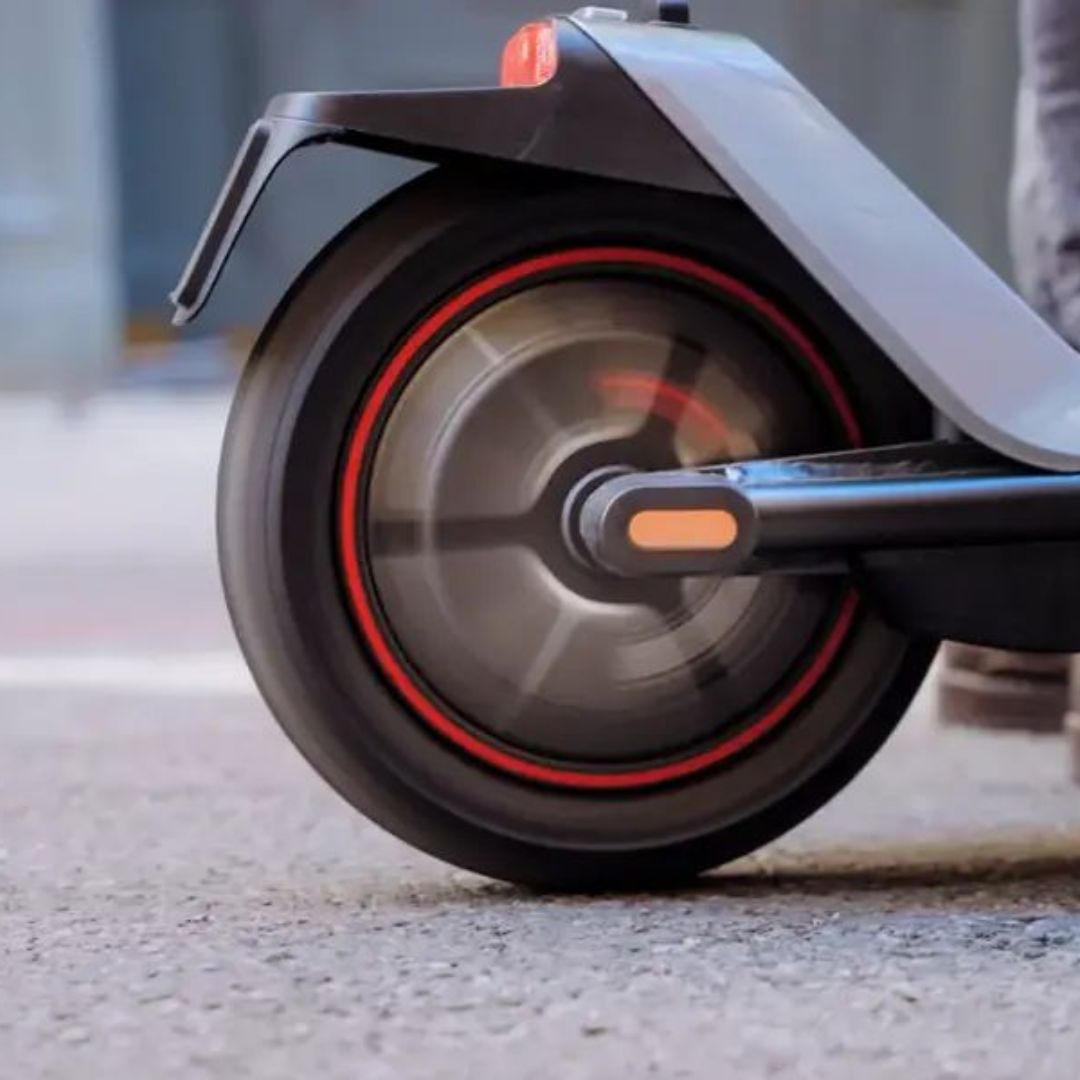NIU - KQi 300X Foldable Electric Kick Scooter W/ 37 mi Max Range & 23.7 mph Max Speed - Space Grey - KST33FG1A11
