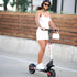 INOKIM - Quick4 Super Scooter w/44 miles Max Operating Range & 25 mph Max Speed - Silver - Excellent Condition