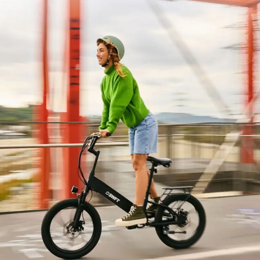 SWFT - F.X eBike w/ 25mi Max Operating Range & 20 mph Max Speed - Black - SWFT-FX-BLK