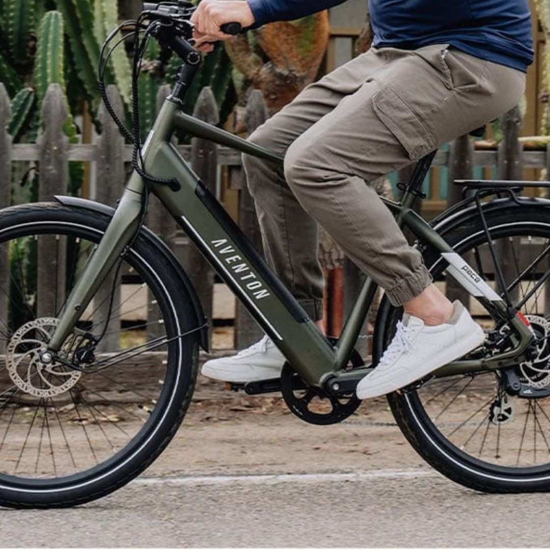 Aventon Pace 500.3 Step-Over eBike – Camouflage (Large) - 458045-1