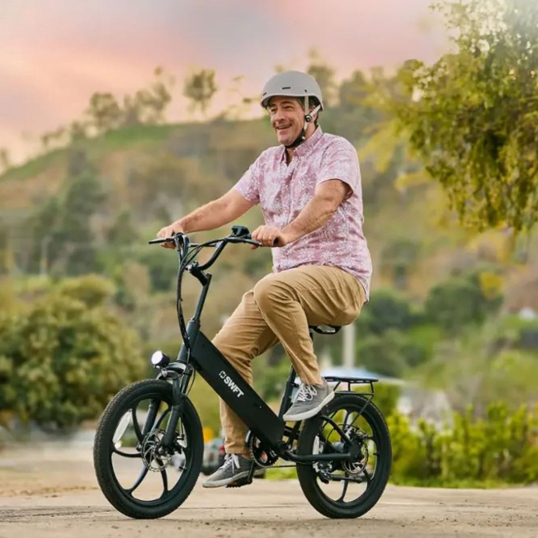 SWFT - F.X eBike w/ 25mi Max Operating Range & 20 mph Max Speed - Black - SWFT-FX-BLK