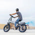 Heybike - Tyson Foldable eBike w/ 55mi Max Operating Range & 28 mph Max Speed - Blue - HBK-TYSON-U