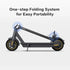 Segway - G30Max Electric Kick Scooter Foldable Electric Scooter w/40.4 Max Operating Range & 18.6 mph Max Speed - Black - MAX-G30P 4